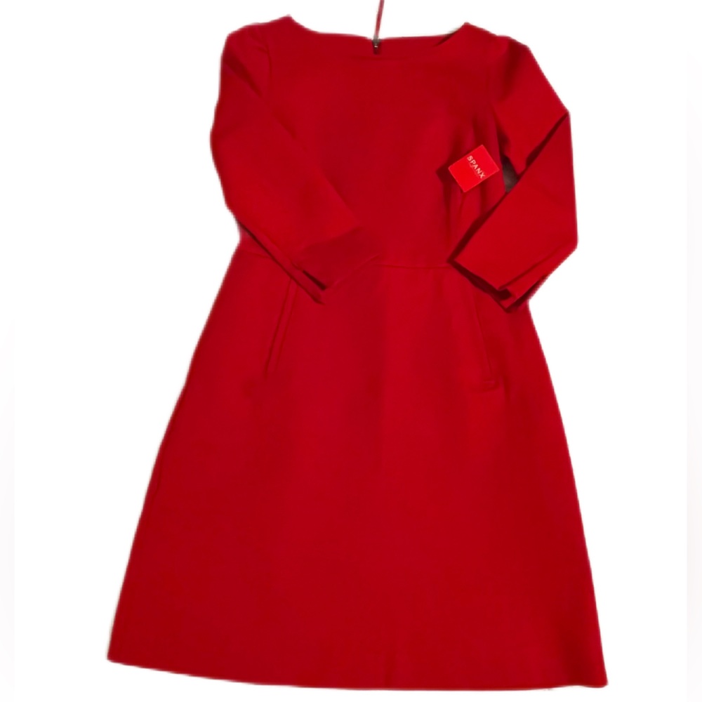 Spanx NWT The Perfect A-line 3/4 Sleeve Dress